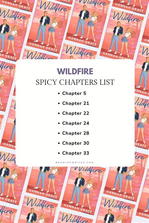 wildfire spicy scenes|spicy books about wildfire.